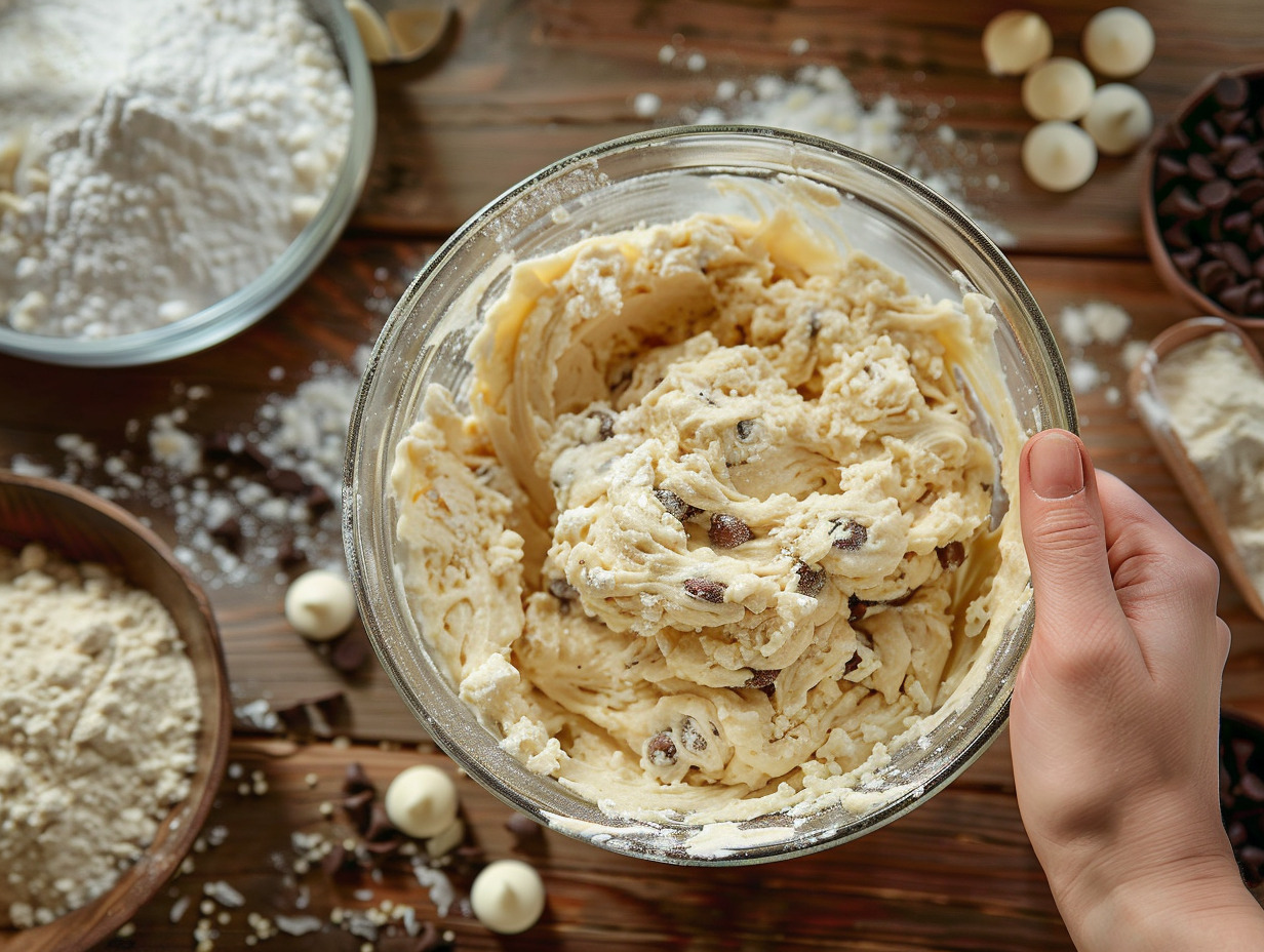 pâte à cookie