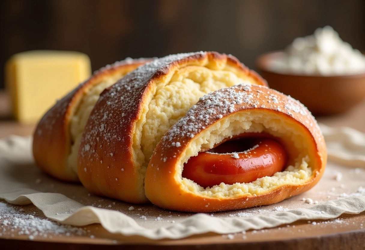 brioche saucisson